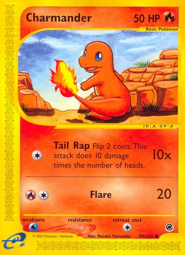 Charmander 97/165, Expedition Base Set