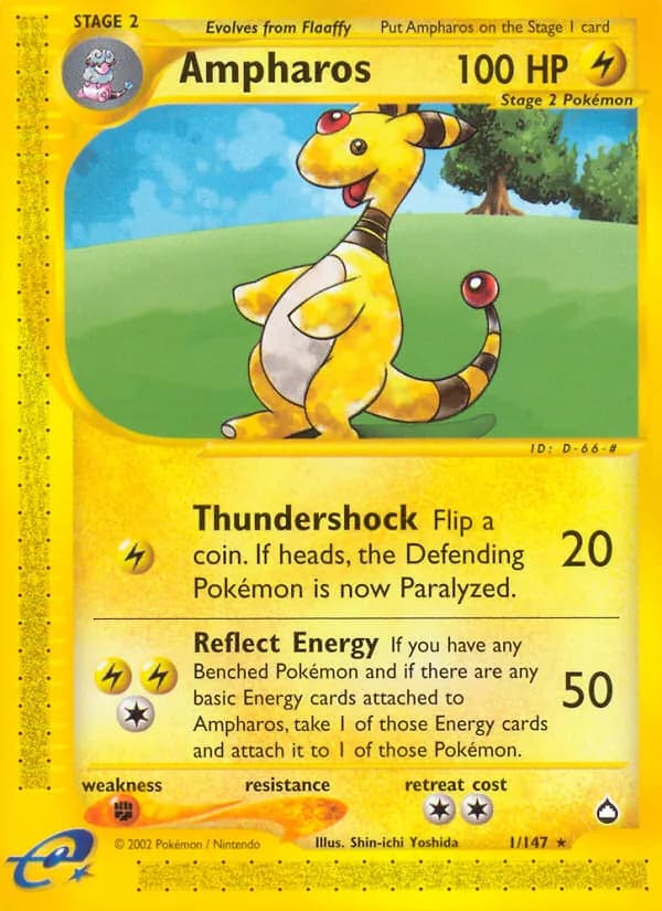 Ampharos 1/147, Aquapolis