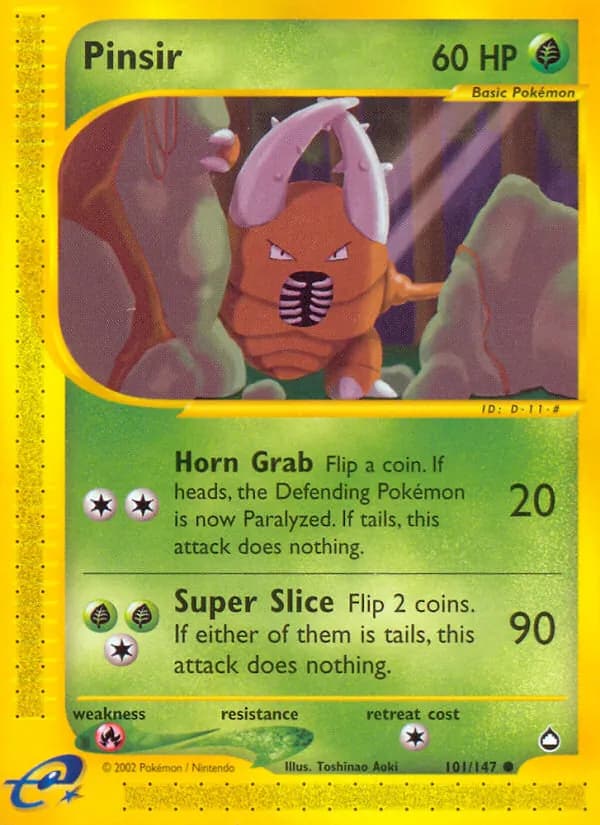 Pinsir 101/147, Aquapolis
