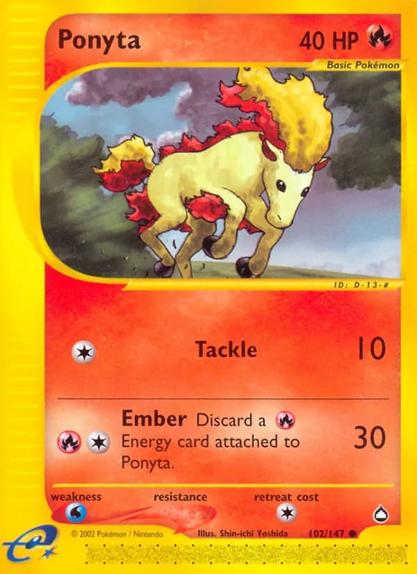 Ponyta 102/147, Aquapolis