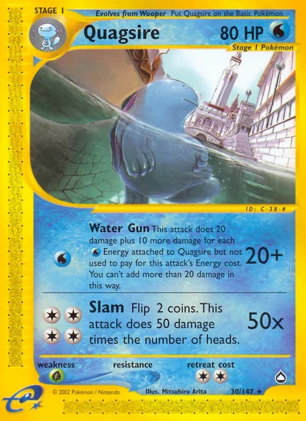 Quagsire 30/147, Aquapolis