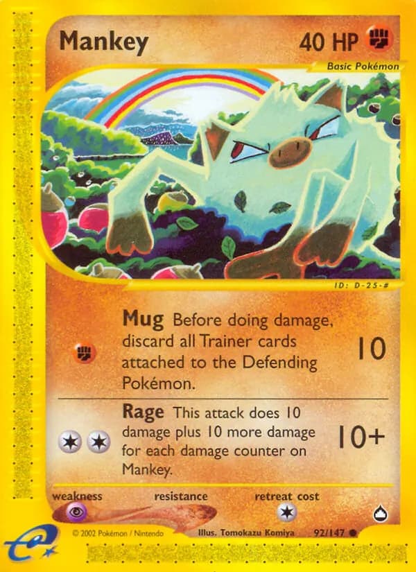 Mankey 92/147, Aquapolis