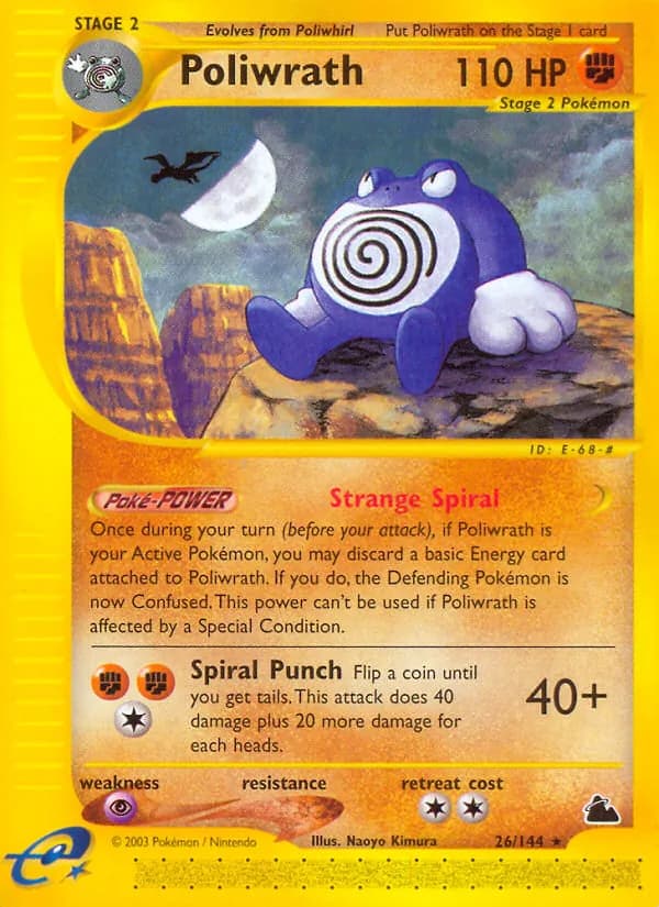 Poliwrath 26/144, Skyridge