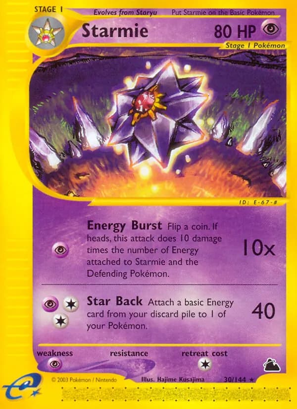 Starmie 30/144, Skyridge