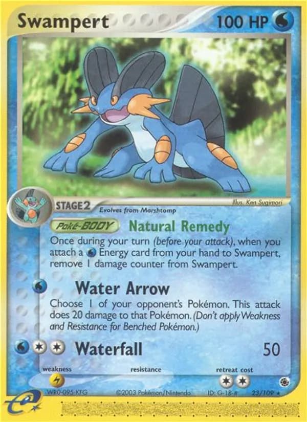 Swampert 23/109, Ruby & Sapphire