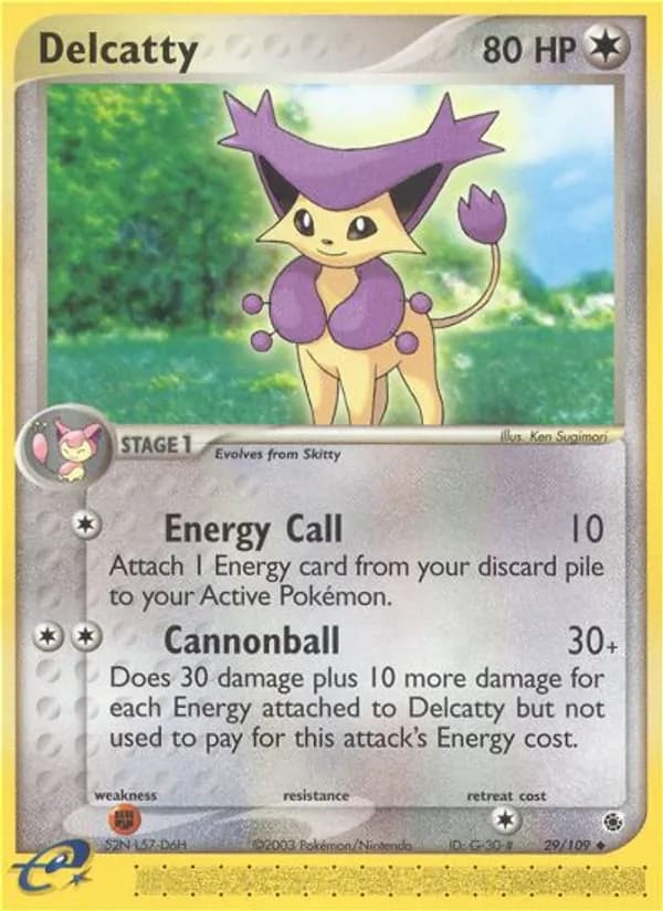 Delcatty 29/109, Ruby & Sapphire