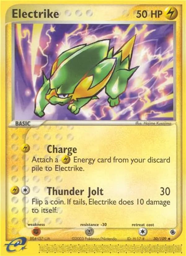 Electrike 30/109, Ruby & Sapphire