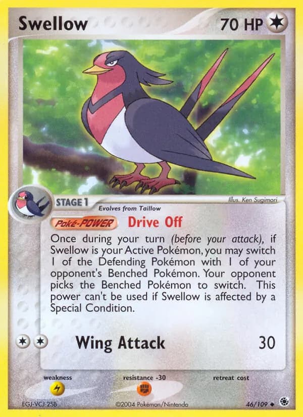 Swellow 46/109, Ruby & Sapphire