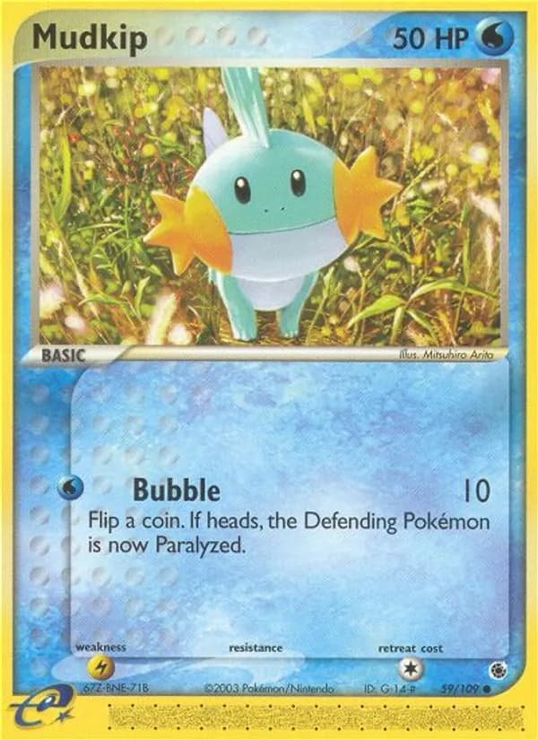 Mudkip 59/109, Ruby & Sapphire