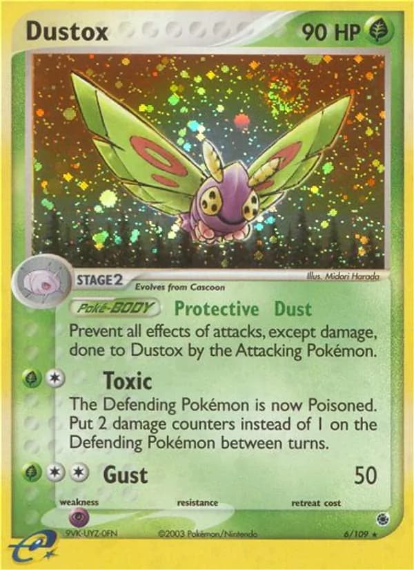 Dustox 6/109, Ruby & Sapphire
