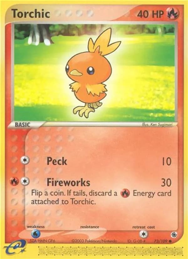 Torchic 73/109, Ruby & Sapphire