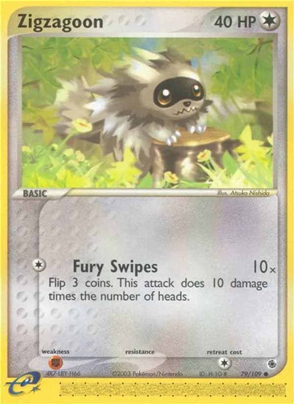 Zigzagoon 79/109, Ruby & Sapphire