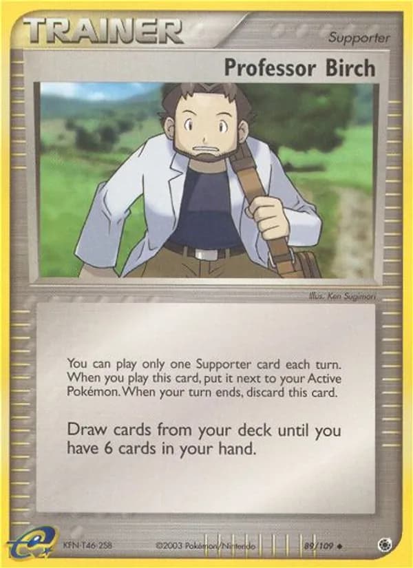 Professor Birch 89/109, Ruby & Sapphire