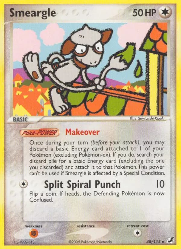 Smeargle 48/115, Unseen Forces