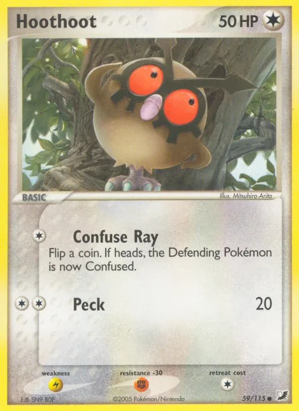 Hoothoot 59/115, Unseen Forces