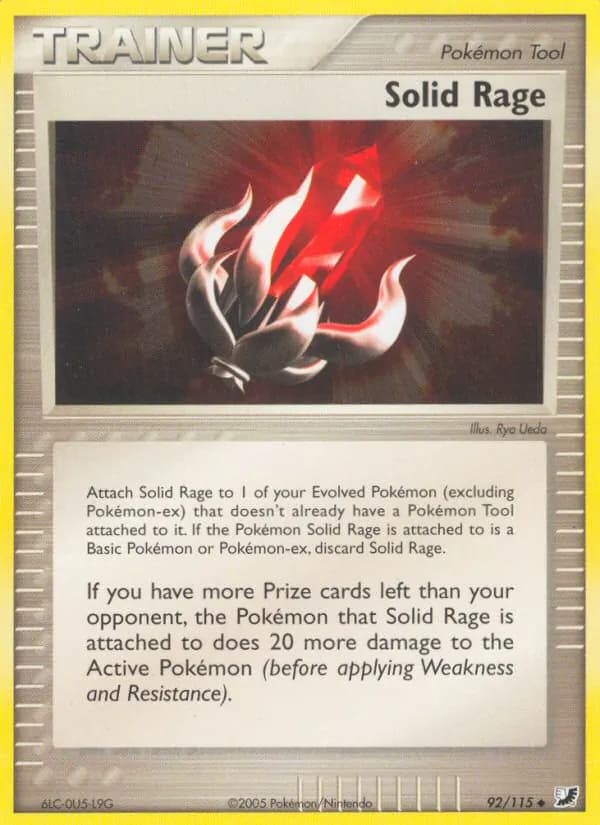 Solid Rage 92/115, Unseen Forces