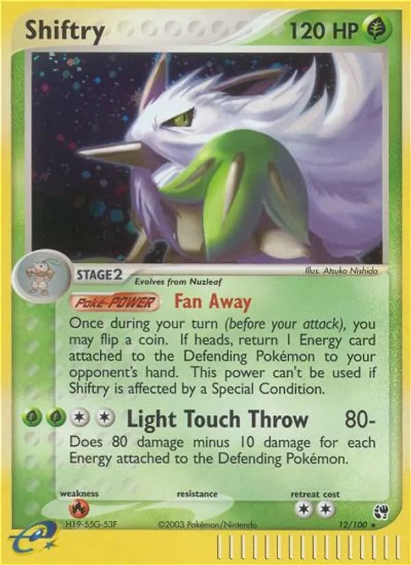 Shiftry 12/100, Sandstorm