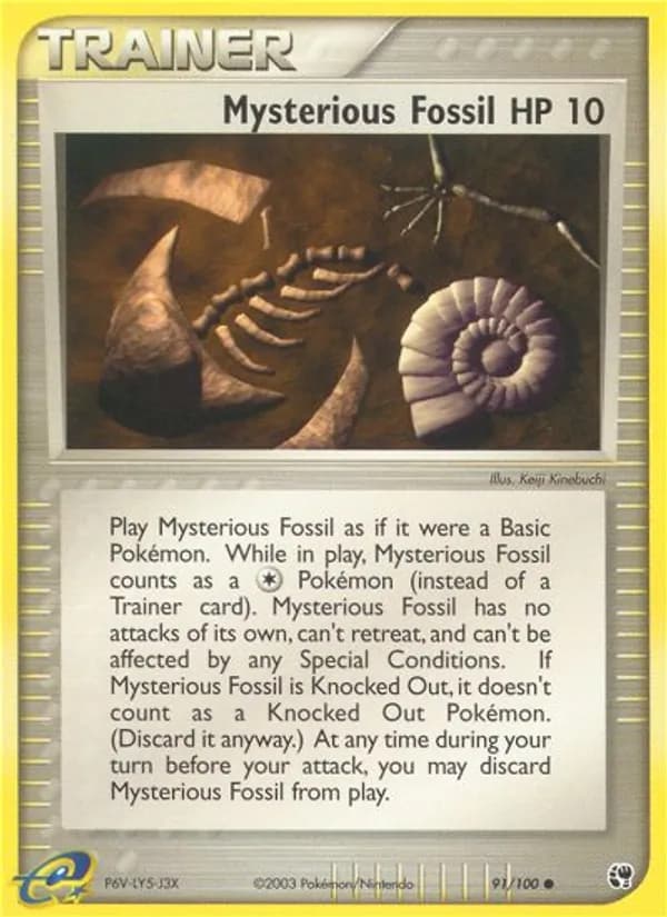 Mysterious Fossil 91/100, Sandstorm