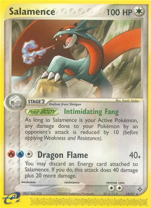 Salamence 19/97, Dragon