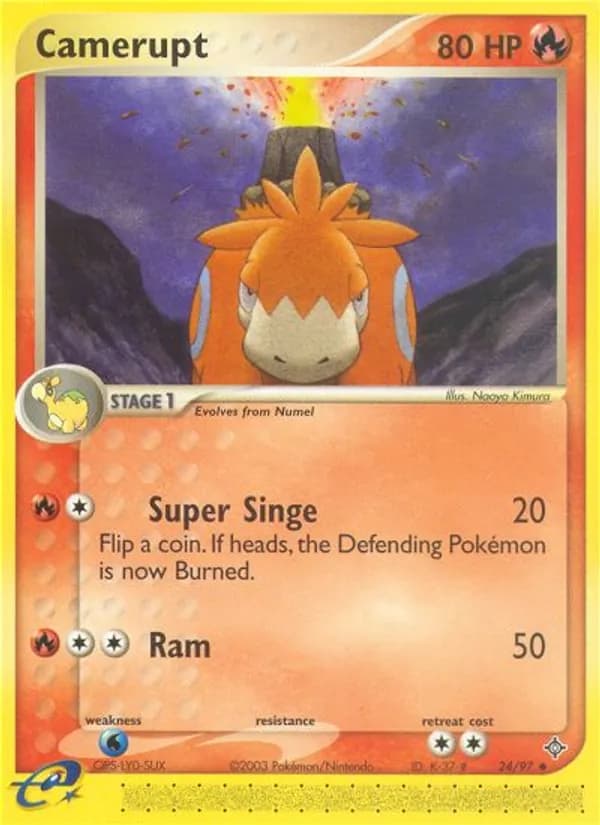 Camerupt 24/97, Dragon