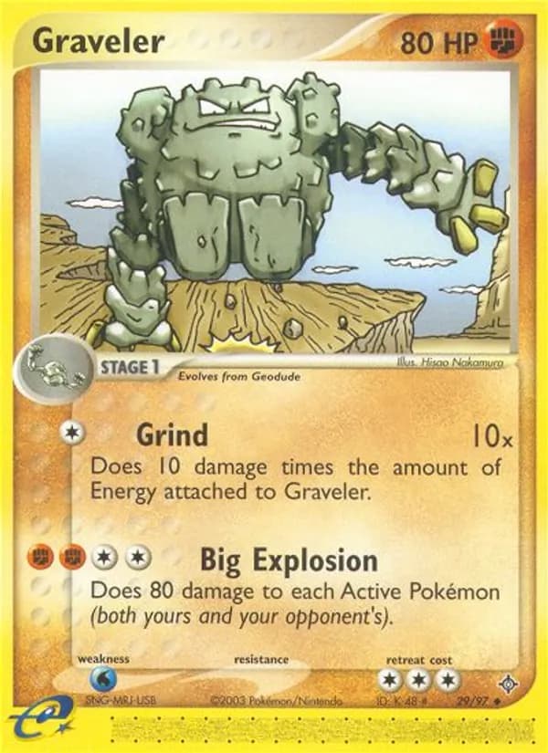 Graveler 29/97, Dragon
