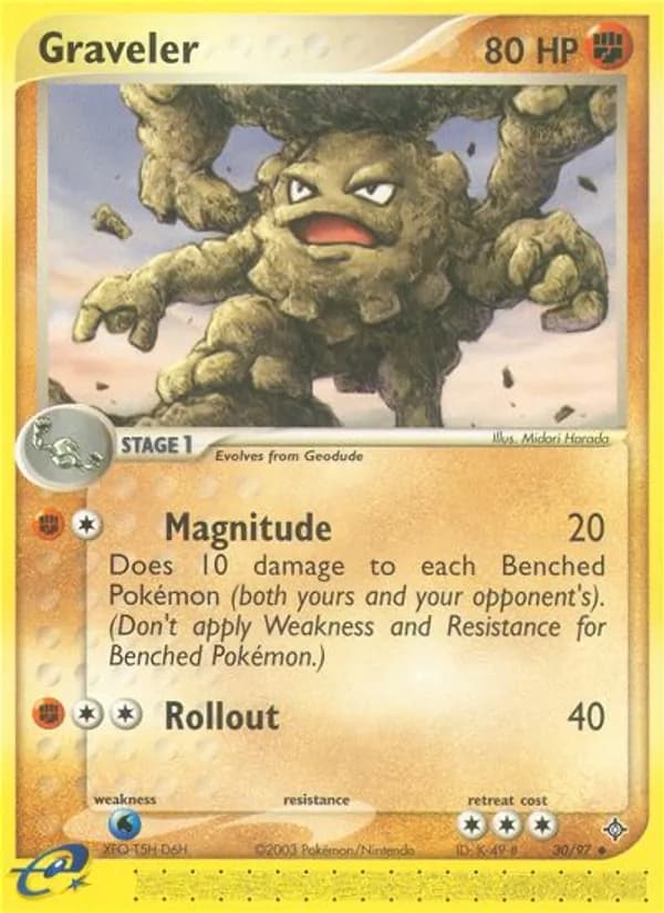 Graveler 30/97, Dragon