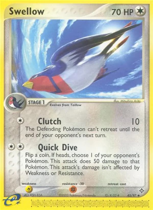 Swellow 45/97, Dragon
