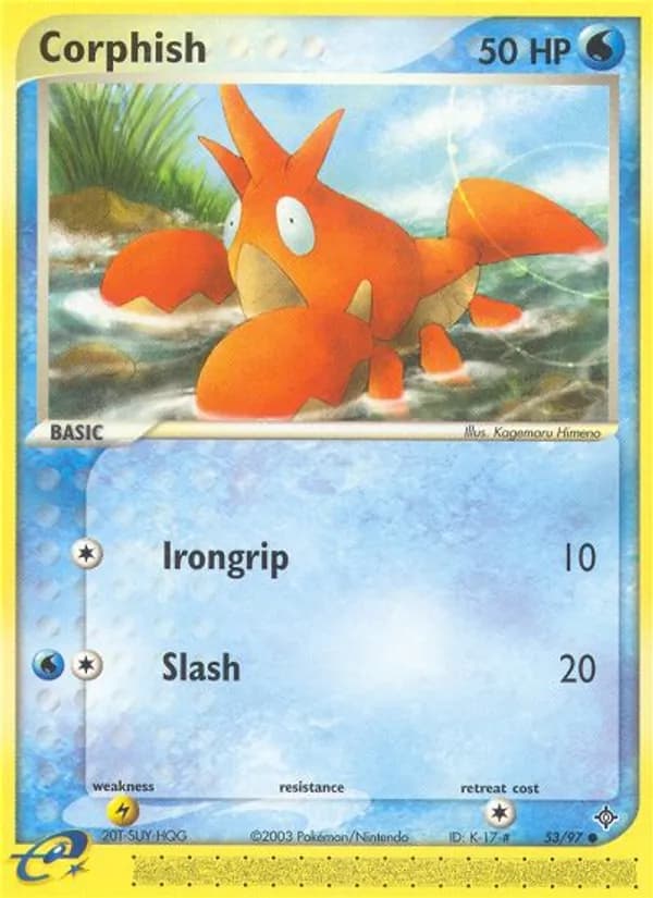 Corphish 53/97, Dragon