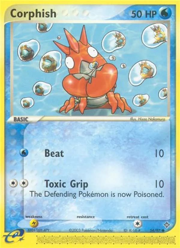Corphish 54/97, Dragon