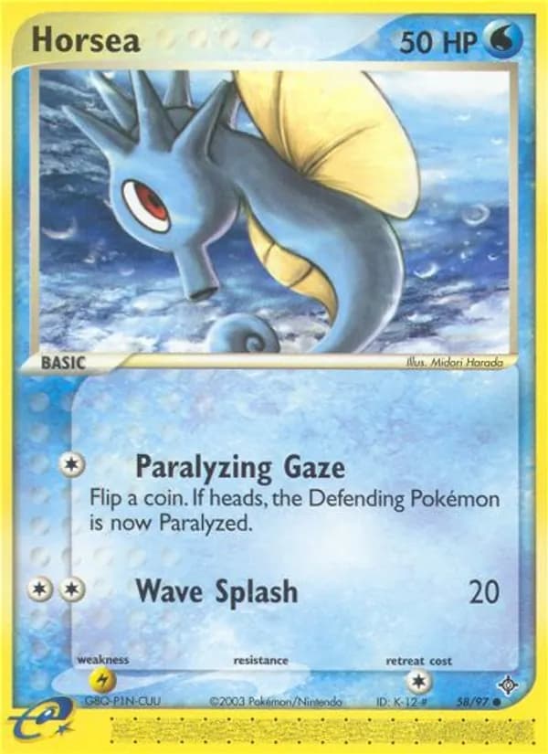 Horsea 58/97, Dragon
