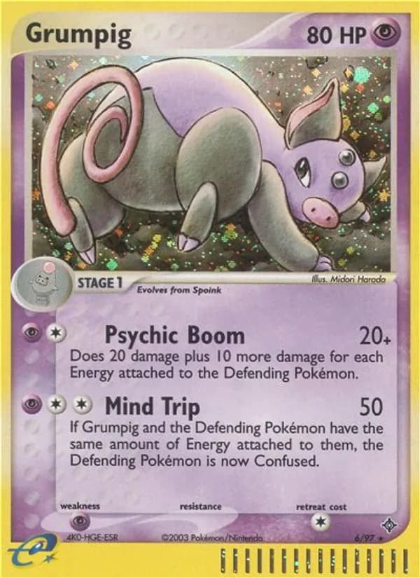 Grumpig 6/97, Dragon