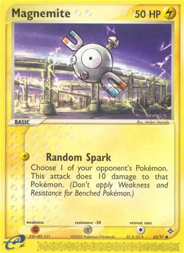 Magnemite 62/97, Dragon