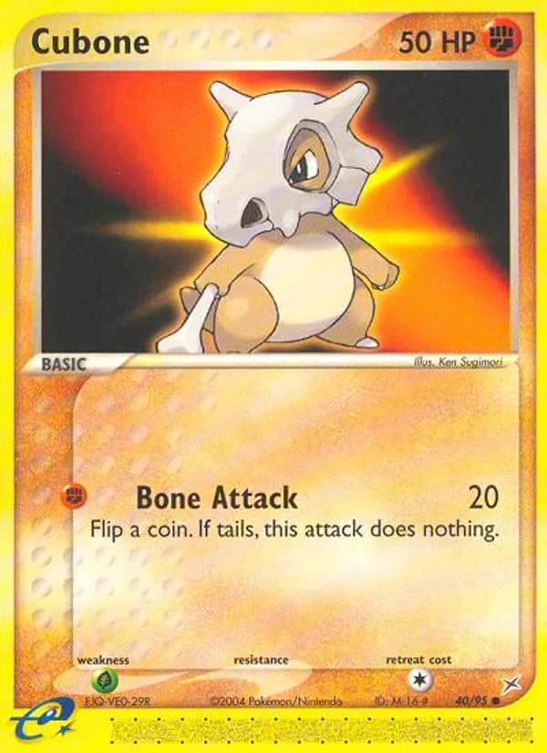 Cubone 40/95, Team Magma vs Team Aqua