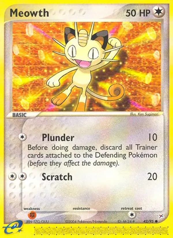 Meowth 42/95, Team Magma vs Team Aqua