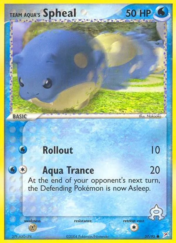 Team Aqua's Spheal 57/95, Team Magma vs Team Aqua