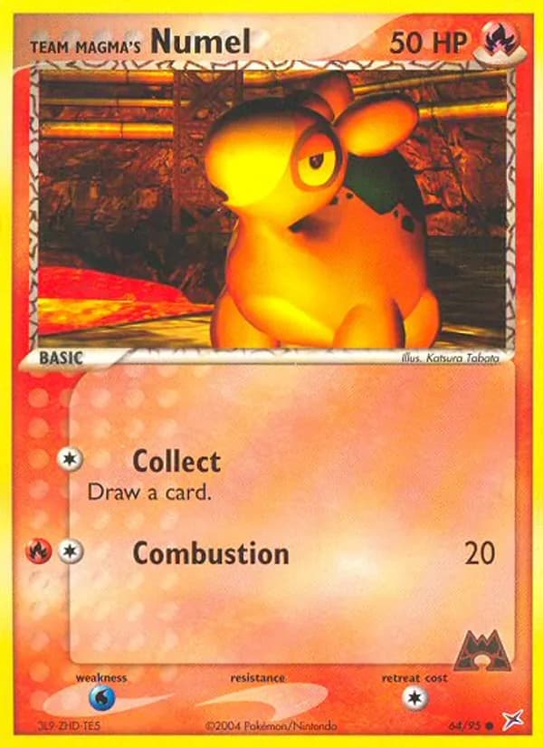 Team Magma's Numel 64/95, Team Magma vs Team Aqua