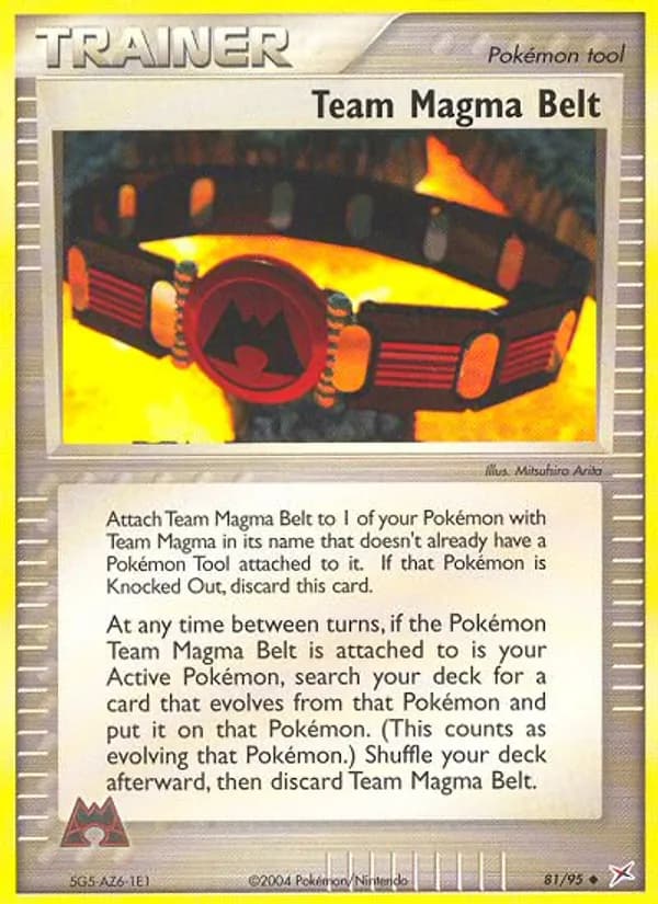 Team Magma Belt 81/95, Team Magma vs Team Aqua