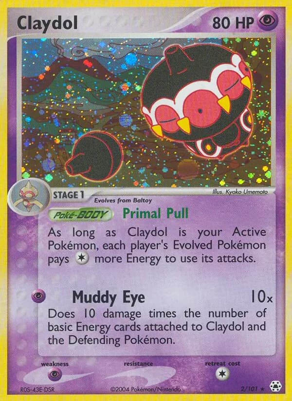 Claydol 2/101, Hidden Legends