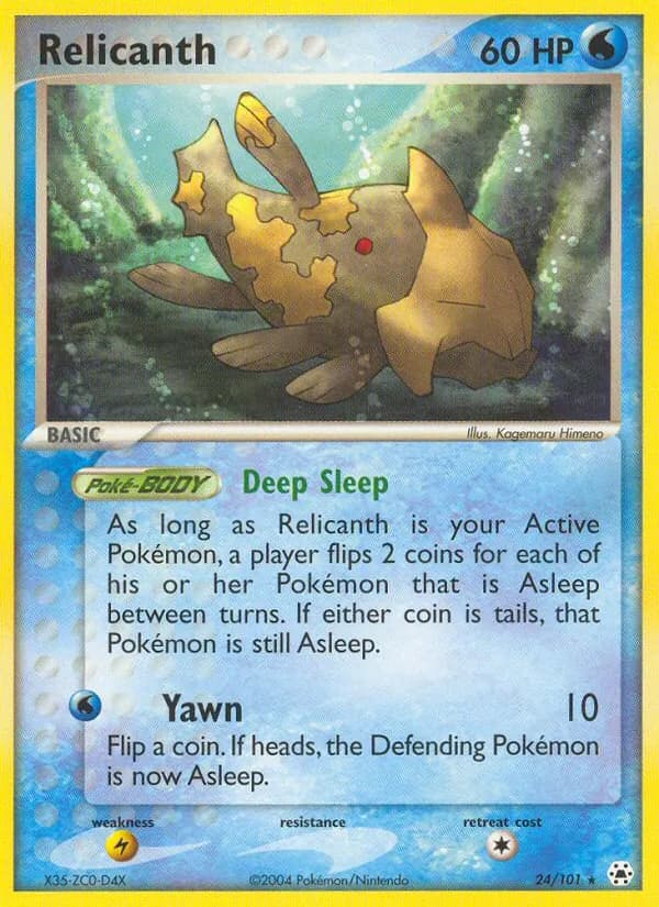Relicanth 24/101, Hidden Legends
