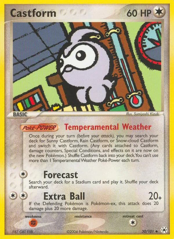 Castform 30/101, Hidden Legends