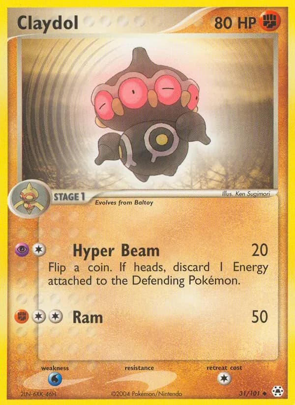 Claydol 31/101, Hidden Legends