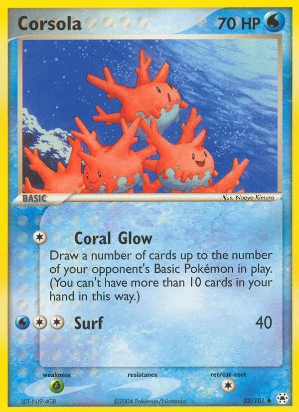 Corsola 32/101, Hidden Legends