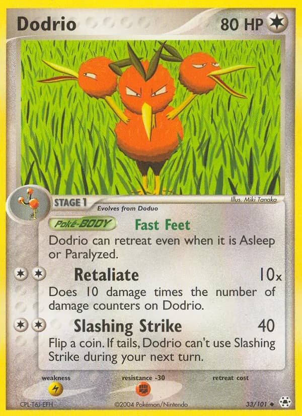 Dodrio 33/101, Hidden Legends