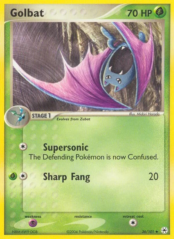 Golbat 36/101, Hidden Legends