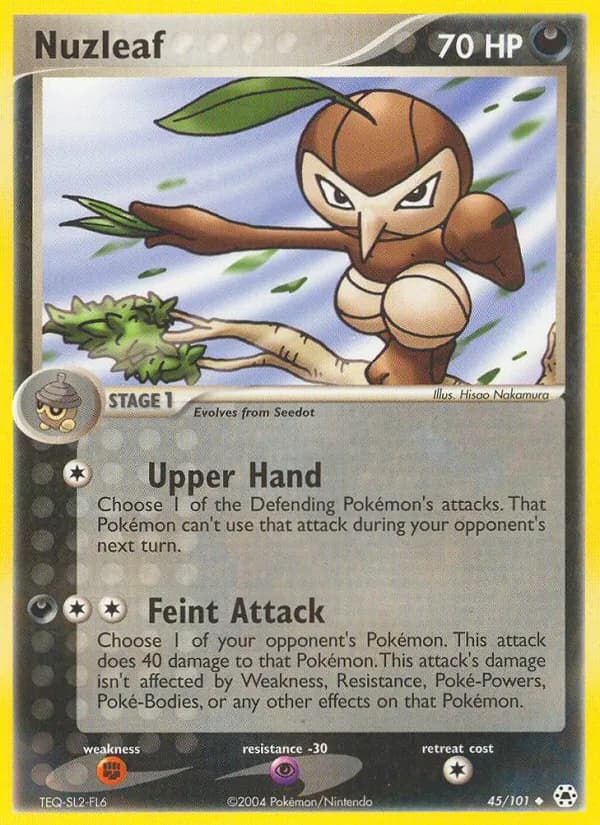 Nuzleaf 45/101, Hidden Legends