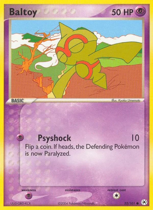 Baltoy 52/101, Hidden Legends
