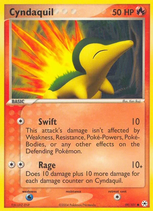 Cyndaquil 59/101, Hidden Legends