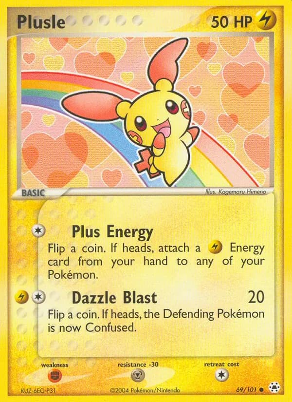 Plusle 69/101, Hidden Legends