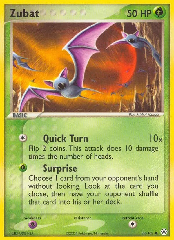 Zubat 83/101, Hidden Legends