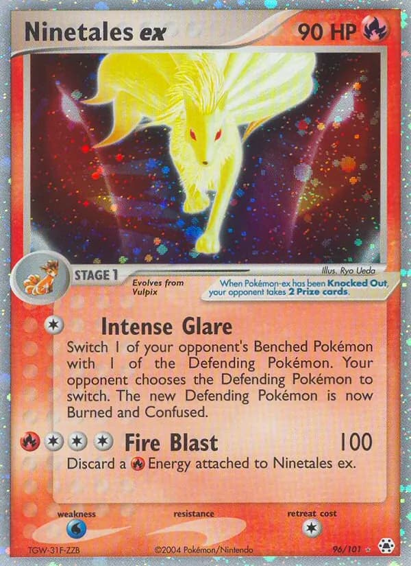 Ninetales ex 96/101, Hidden Legends